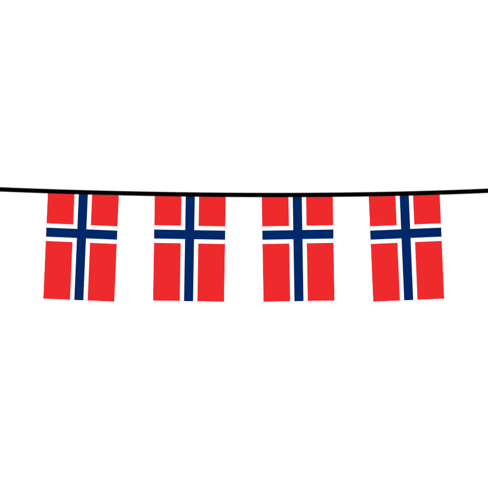 W-NOR Wimpel Kette Norwegen