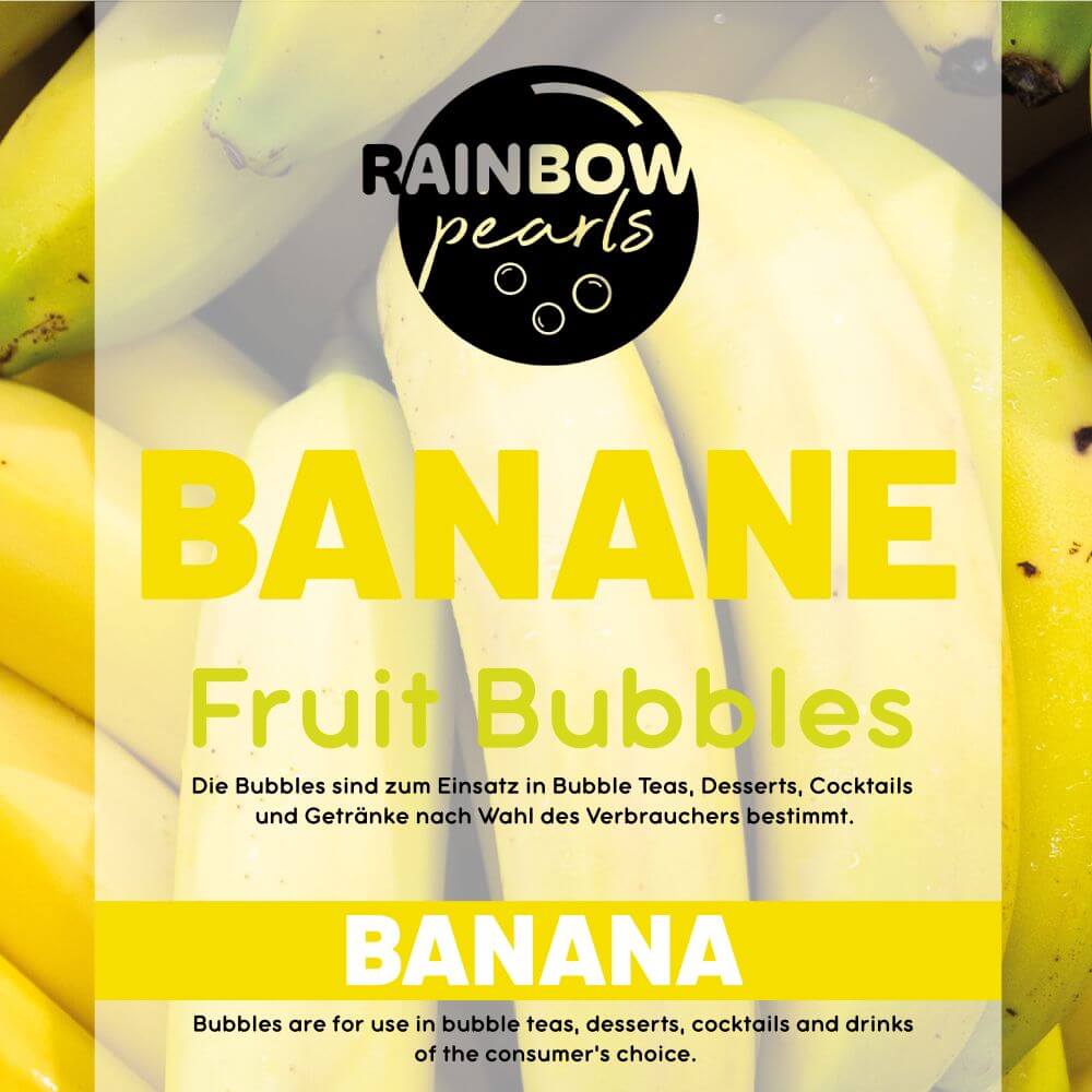 B-011 EU Premium Fruit Pearls Geschmack Banane  1 x 2 kg