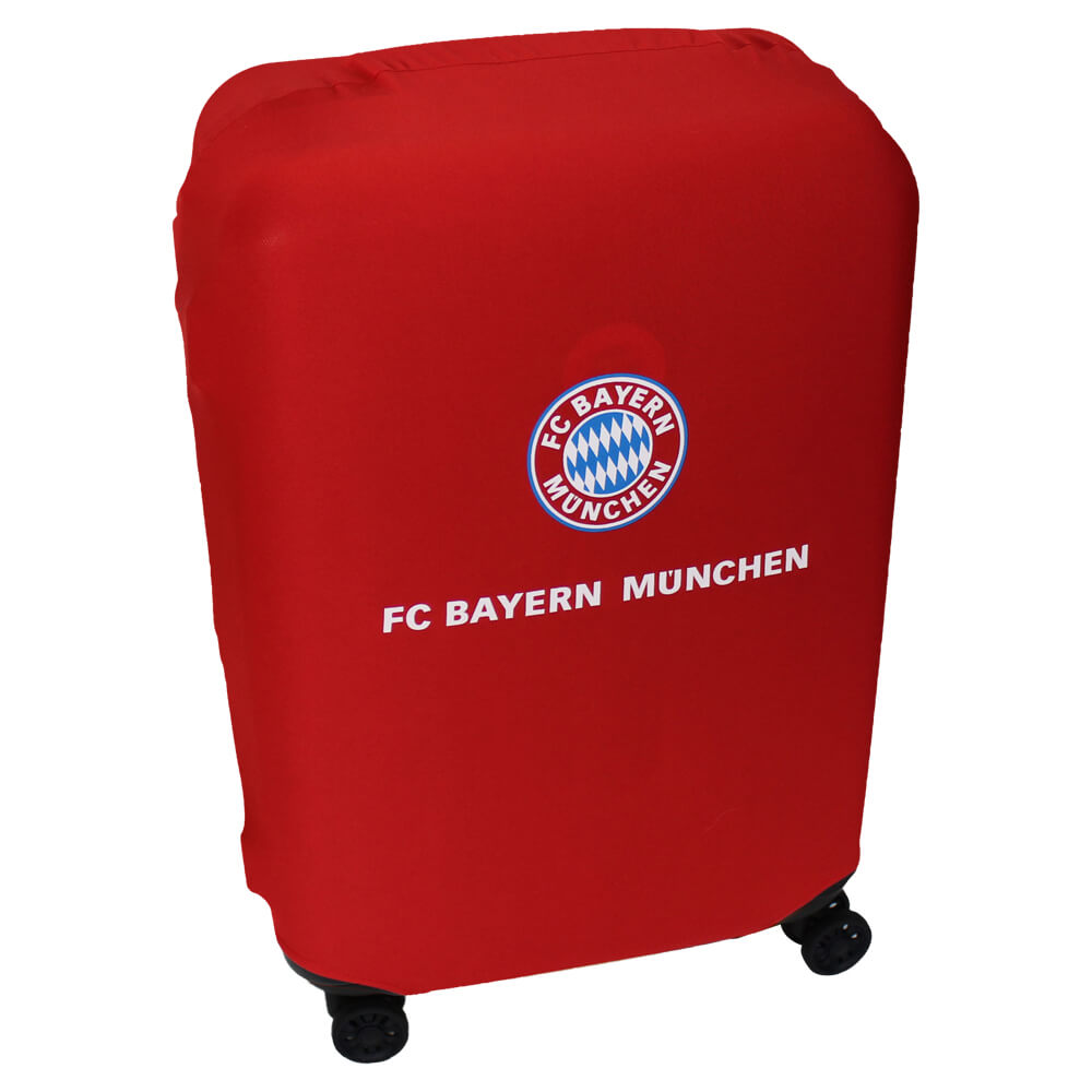 SC-012 Koffer Überzug FC Bayern München blau, rot, weiß Für Koffergröße ca. 67 x 43 x 26 cm