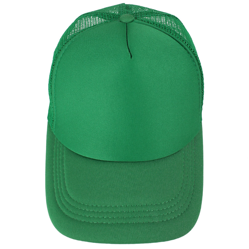 CAP-401 Farmer Trucker Meshcap Baseballcap Basecap Sportcap Cap Kappe Laufkappe Sportkappe Farbe grün