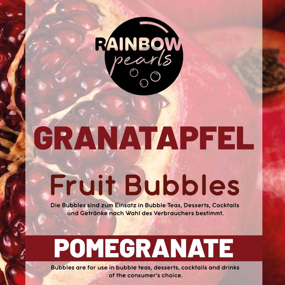 B-012 EU Premium Fruit Pearls Geschmack Granatapfel  1 x 2 kg