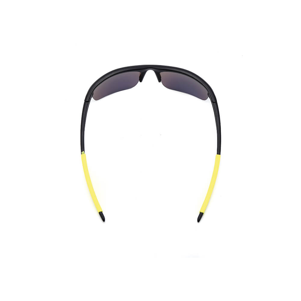 VS-339 VIPER Damen und Herren Sportbrille Sonnenbrille Aufdruck Dortmund schwarz mit farbigen Applikationen