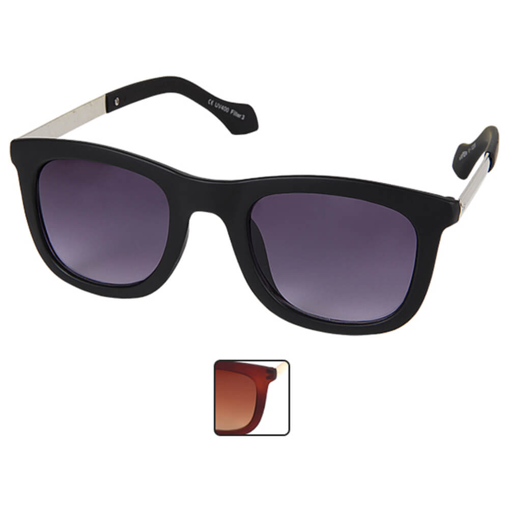 V-1209 VIPER Damen und Herren Sonnenbrille Form: Retro Vintage Retro Farbe: breiter Rahmen farbig sortiert