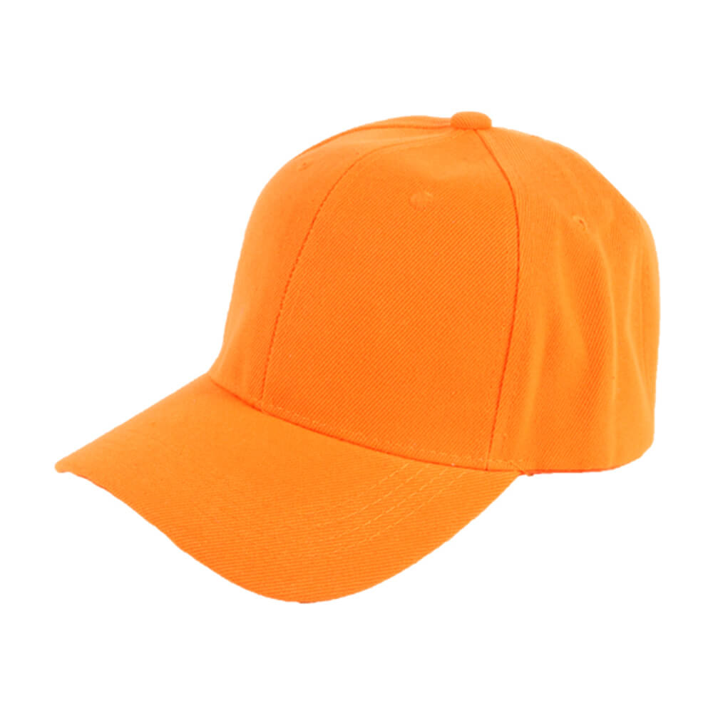 CAP-69 Baseball Cap, Basecap Motiv: unifarben Farbe: orange