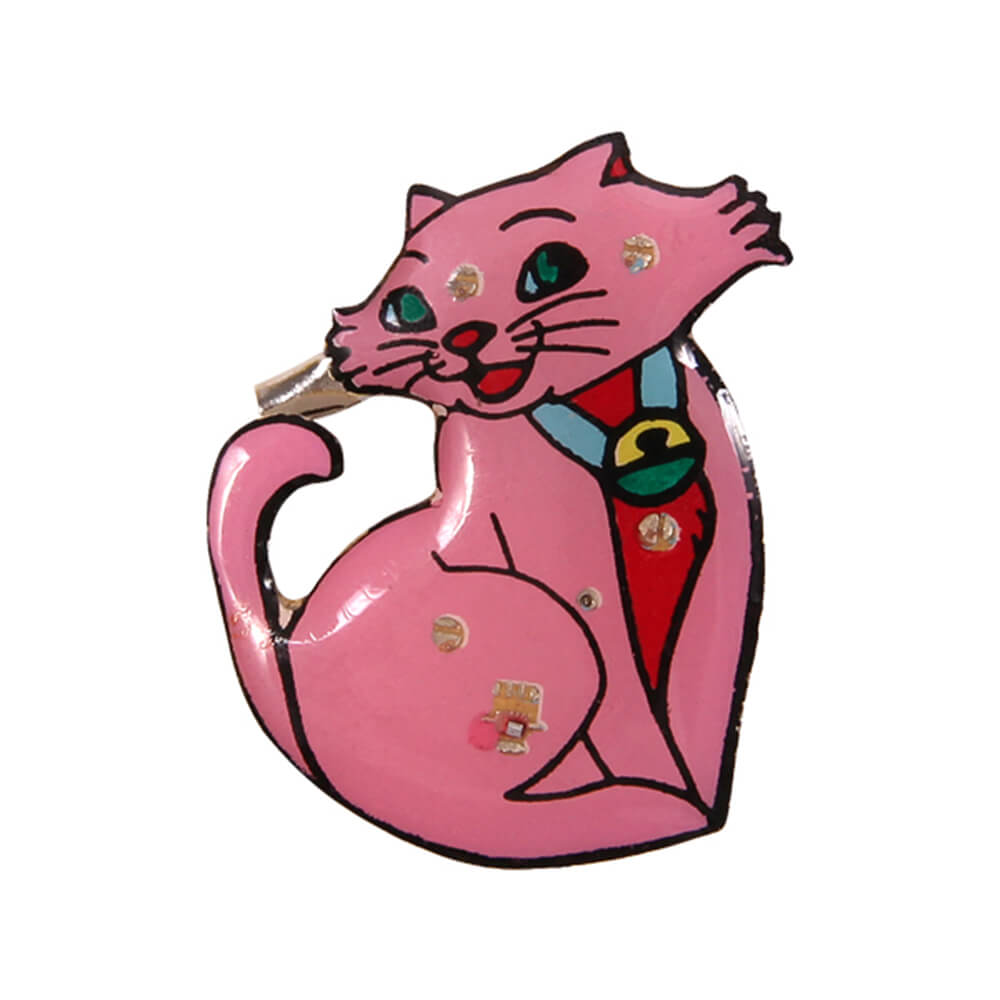 BL-030 Blinki Blinker rosa Katze
