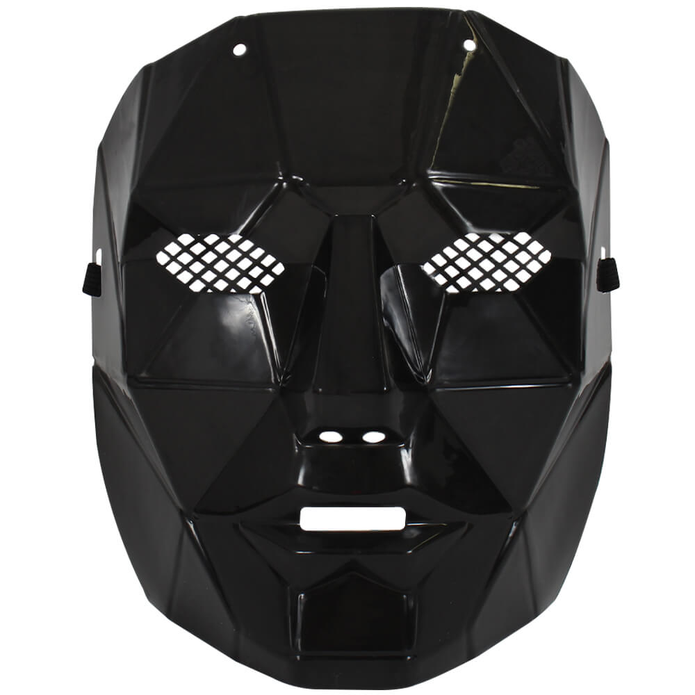 MAS-100 Squid Karnevalsmaske Game Halloween Boss Maske Farbe schwarz