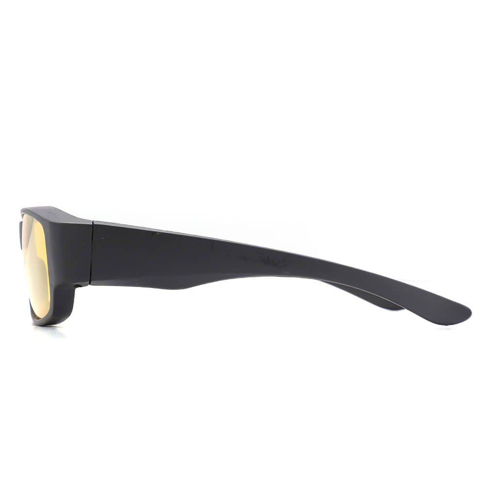 POG-005A Nachtfahrbrille Nachtfahrtbrille Overglasses Fit Over Überbrille schwarz