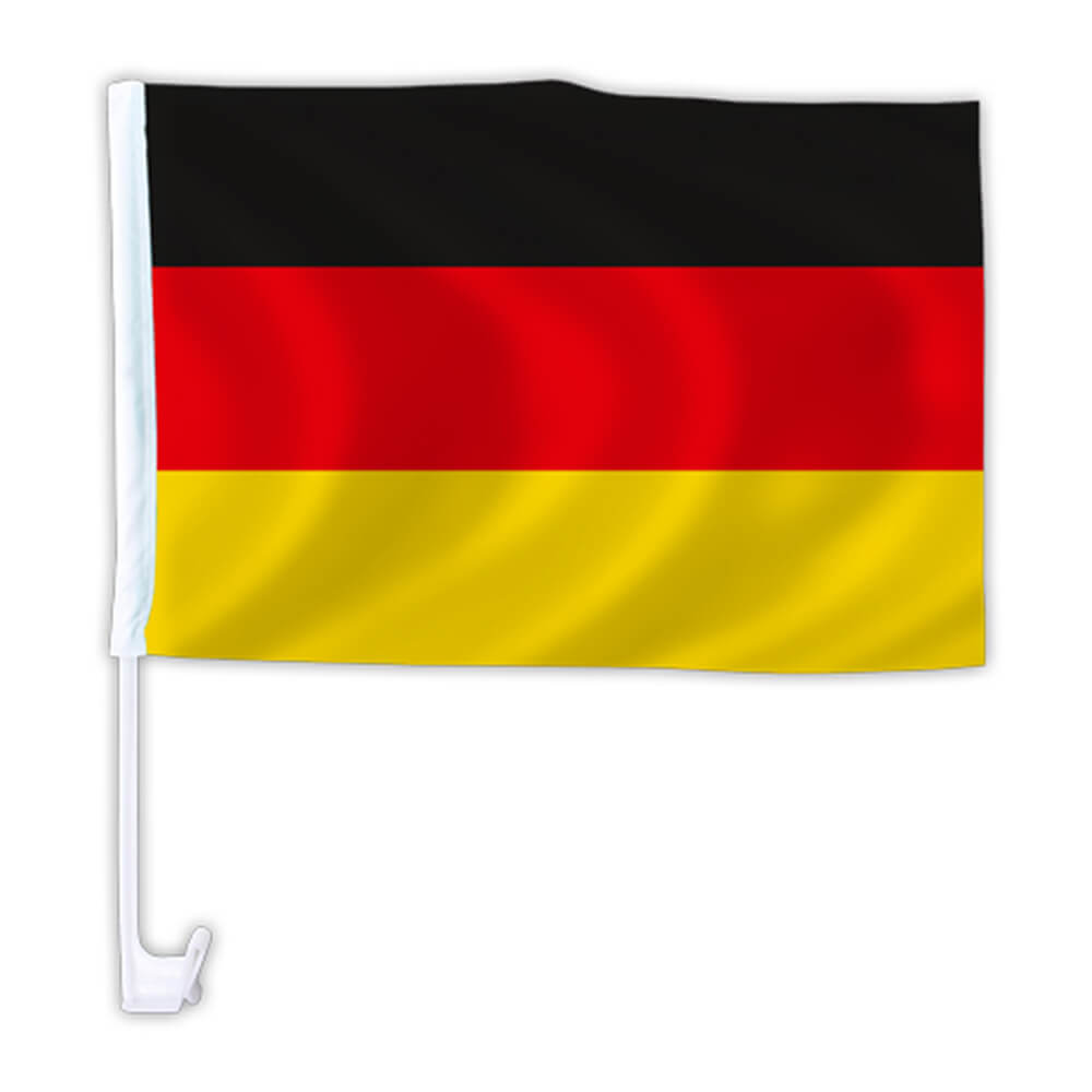AFL-01 Autoflagge Flagge Deutschland PREISHIT 10 Stück ca. 46 x 30 cm