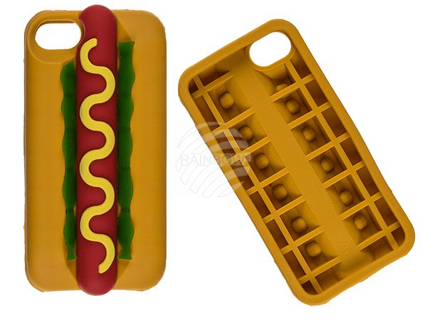 69-0094 Silikon-Hülle, Hotdog, für Galaxy S7