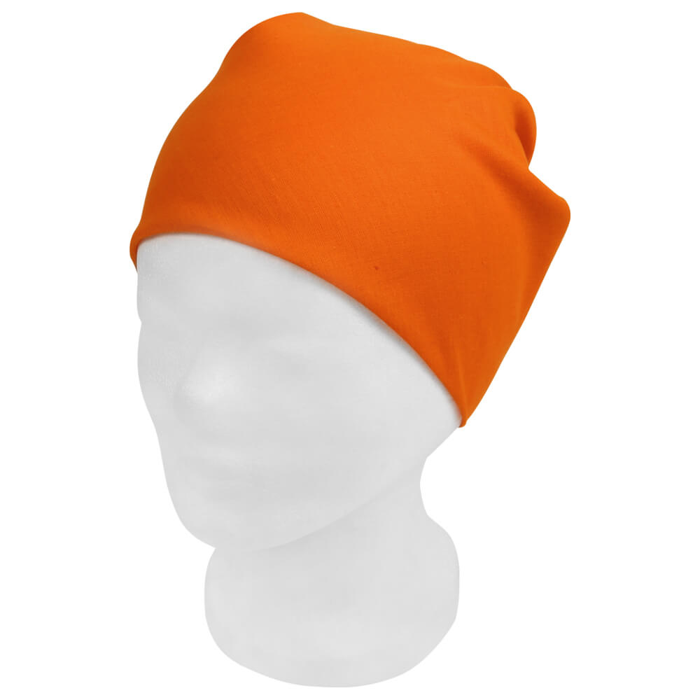 BA-119 Bandana Kopftuch Halstuch Design: unifarben Farbe: orange