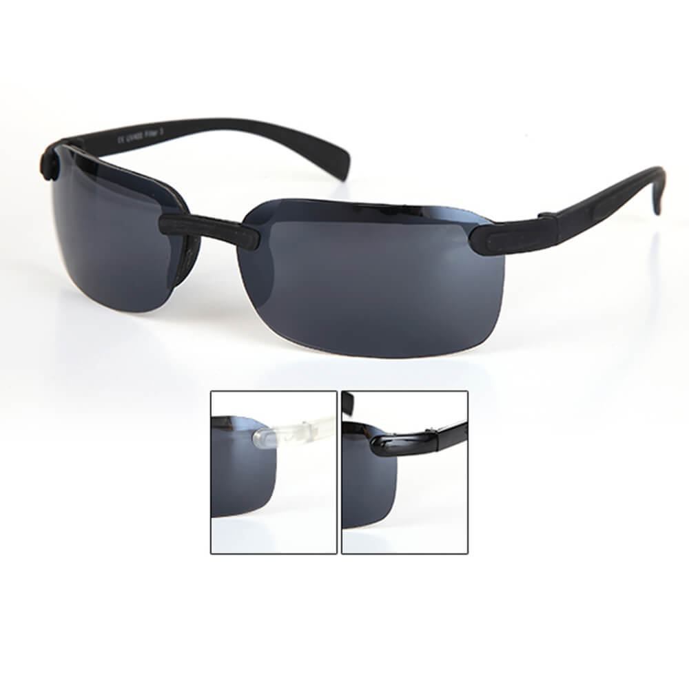 V-1260 VIPER Damen und Herren Sonnenbrille Form: Design Brille Farbe: schwarz, schwarz transparent und klar sortiert