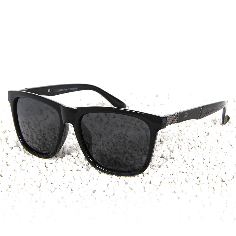 P-002 POLAREX Sonnenbrille polarisierte Sonnenbrille schwarz