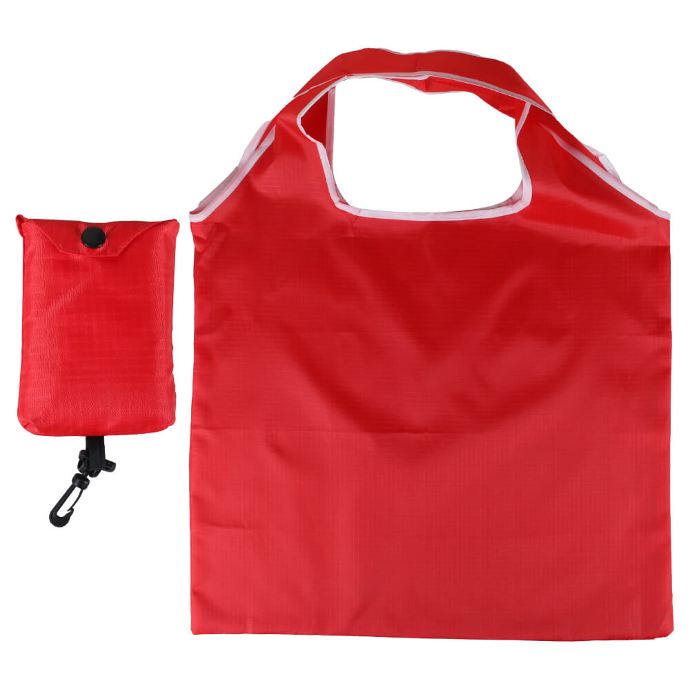 WW-03 Faltbare Tasche Tragetasche inkl. Aufbewahrungstasche rot