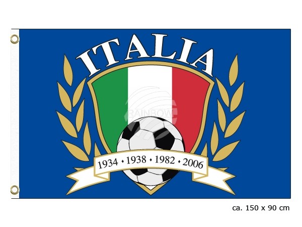 FL-09a Flagge Fahne Italien inkl. Ösen ca. 1,50m x 0,90m