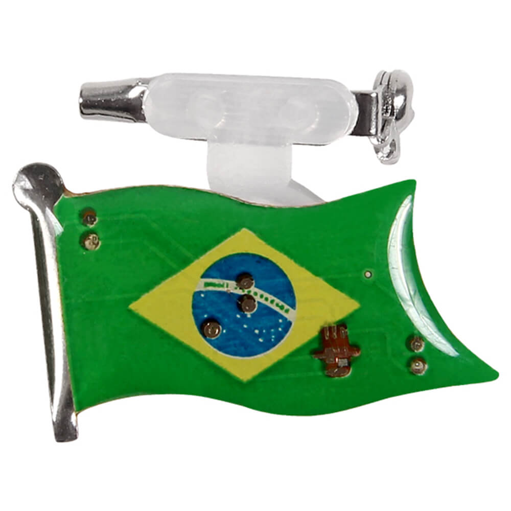 BL-107 Blinki Blinker grün gelb blau Flagge Brasilien