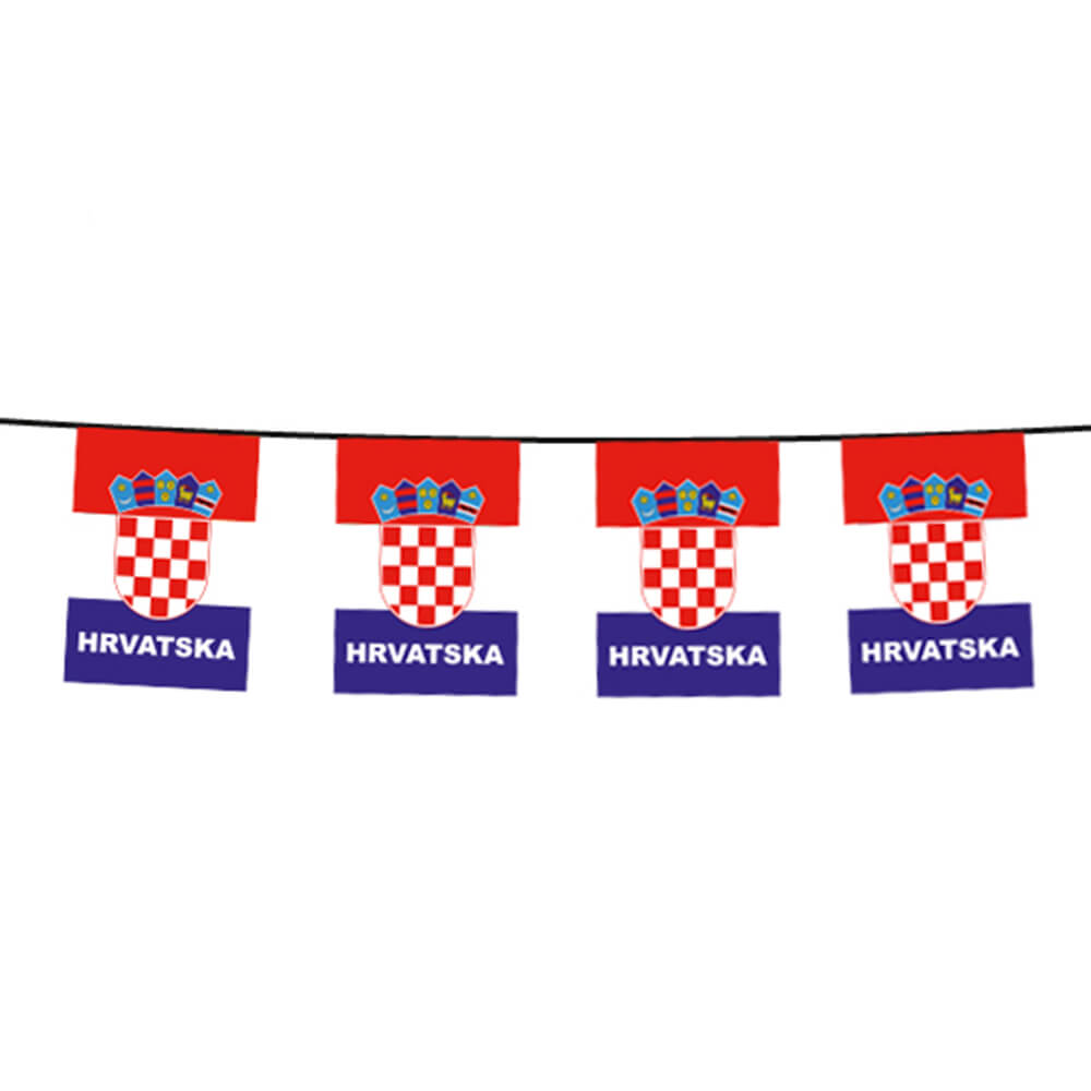 W-KR Wimpel Kette Kroatien