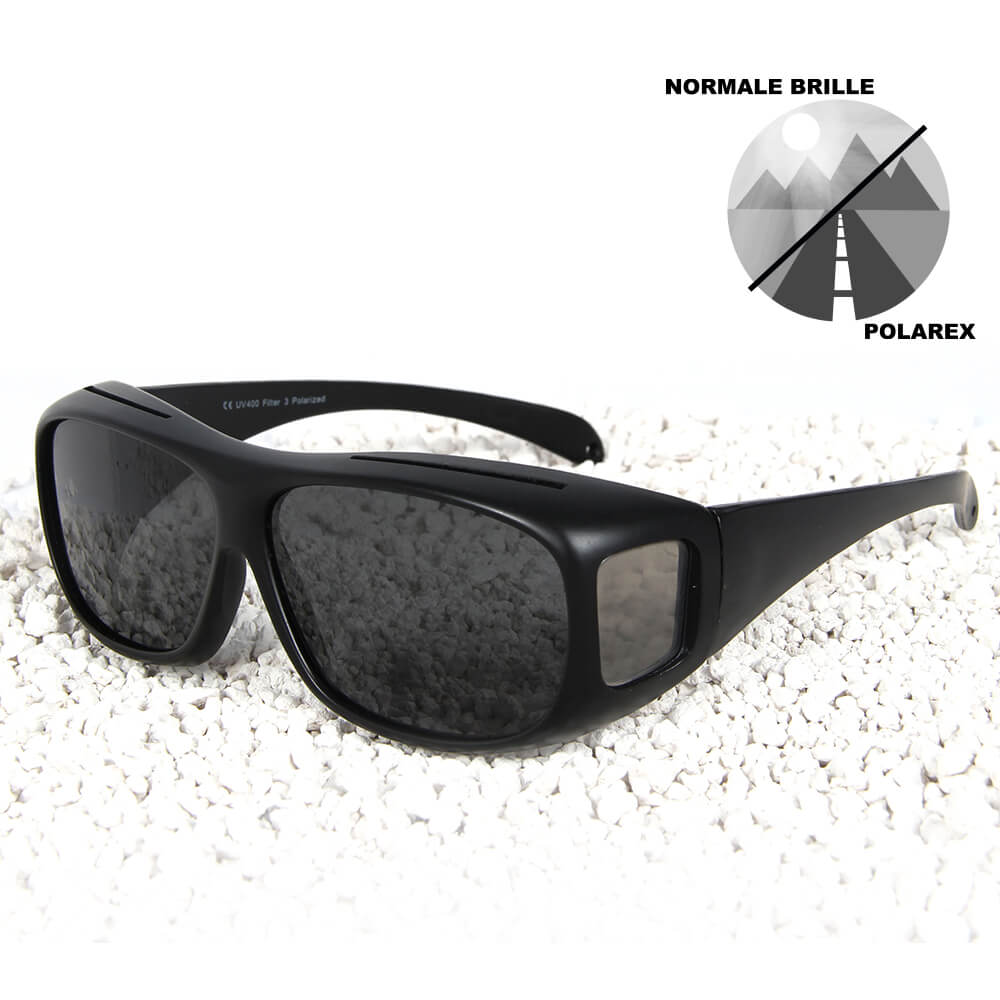 POG-001 polarisierte Overglasses Fit Over Sonnenbrille Überziehbrille sortiert