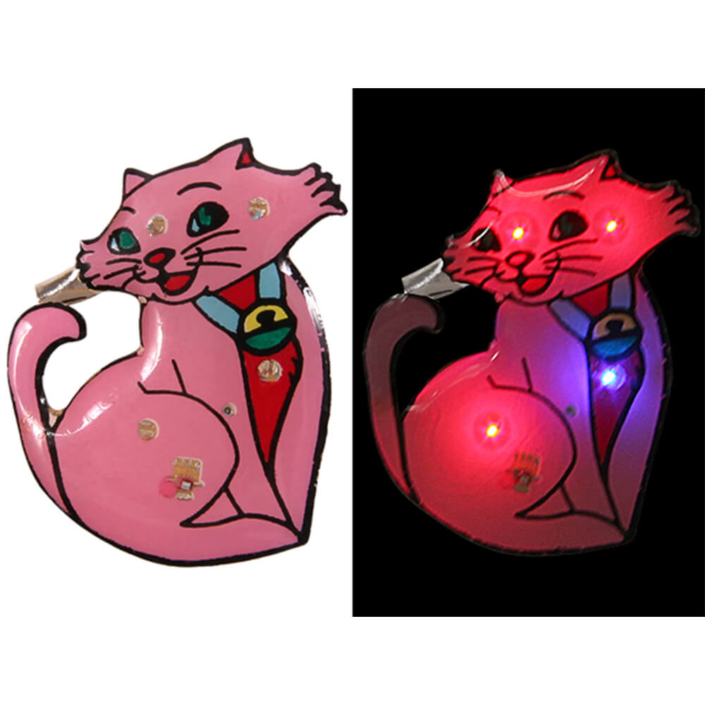 BL-030 Blinki Blinker rosa Katze