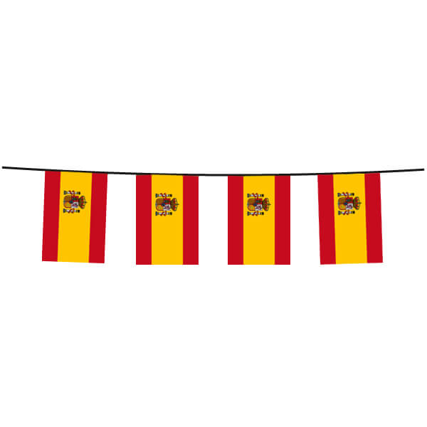 W-ES Wimpelkette Spanien 