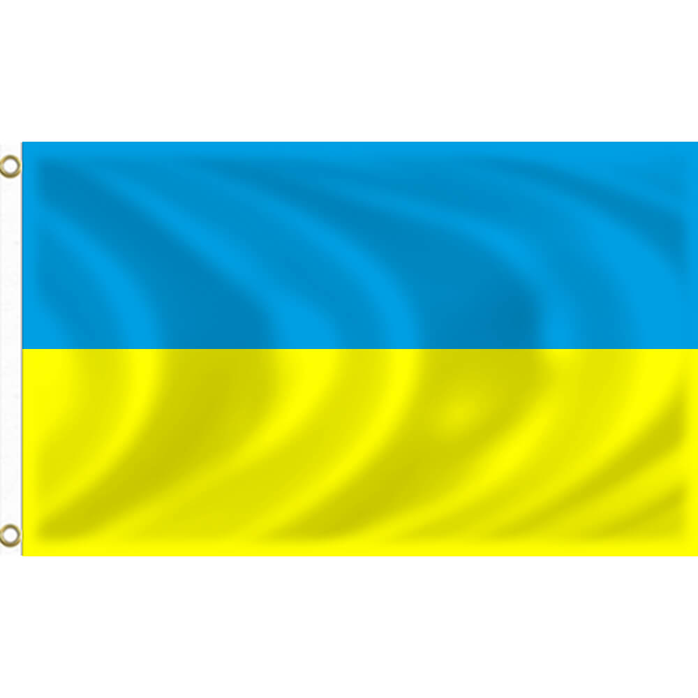 FL-33 Flagge Fahne Ukraine 1,50 x 0,90 m blau gelb