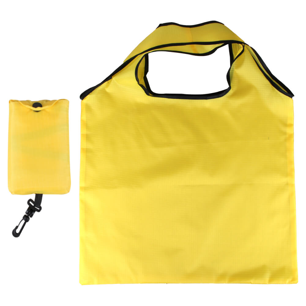 WW-02 Faltbare Tasche Tragetasche inkl. Aufbewahrungstasche gelb