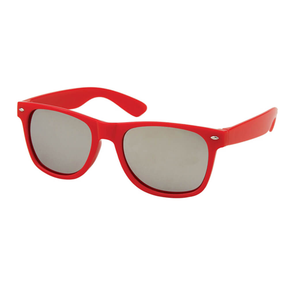 V-1022 VIPER Damen und Herren Sonnenbrille Form: Vintage Retro Farbe: rot und weiß Sortierung