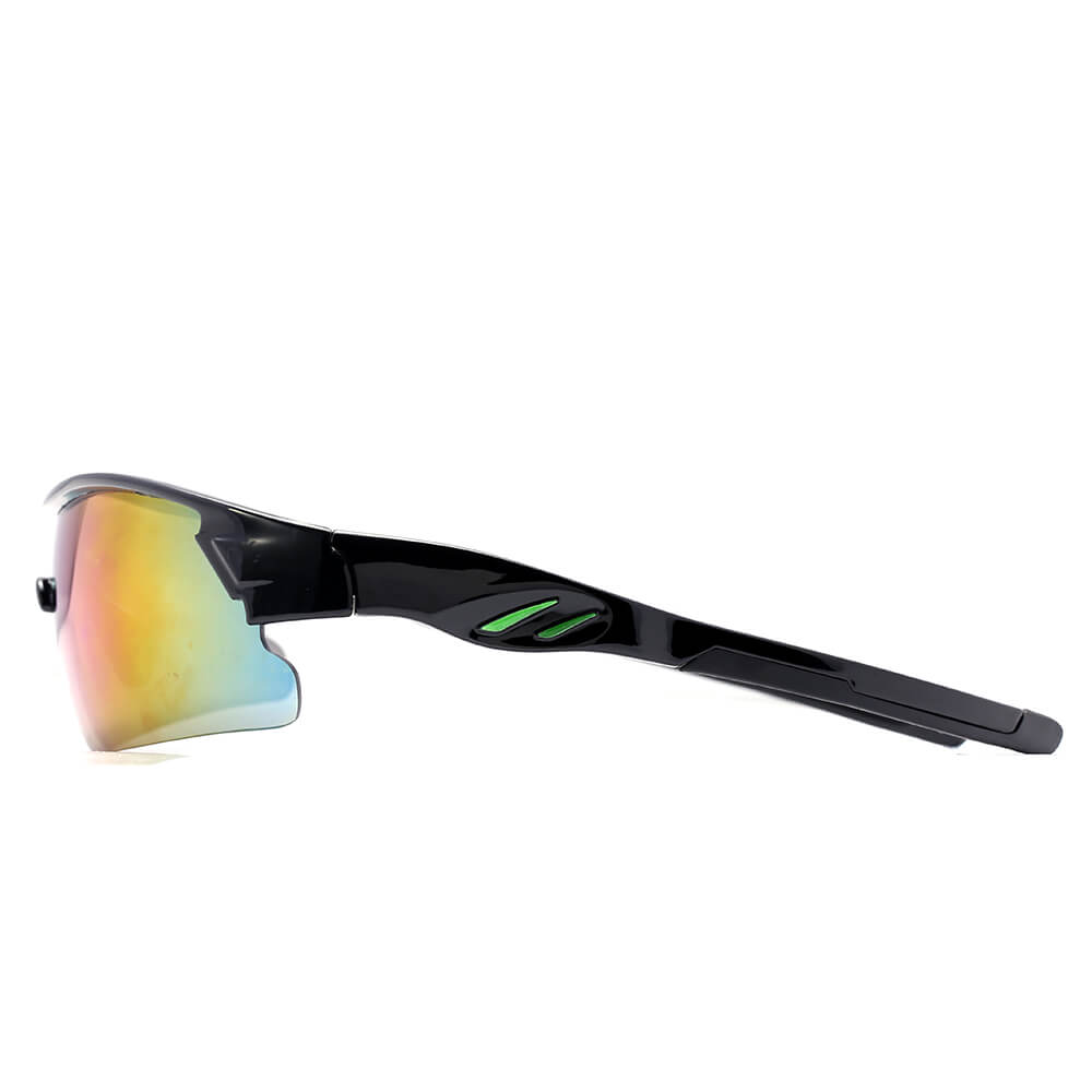 VS-371 VIPER Sonnenbrille Design Sportbrille schwarz