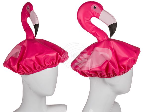 10-5316 Badekappe, Flamingo, im Polybeutel zum Aufhängen, 864/PAL