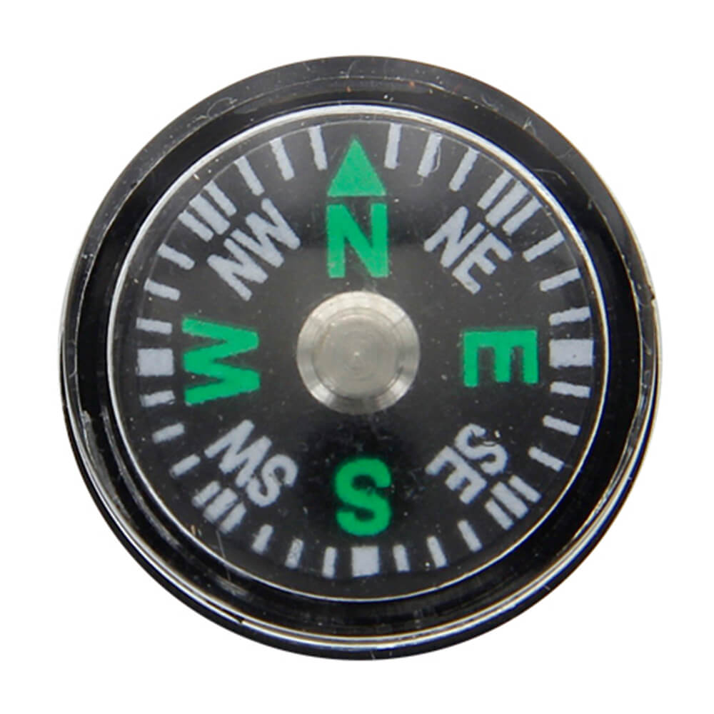 A-ch226 Chunk Button Design: Kompass Farbe: schwarz weiss grün