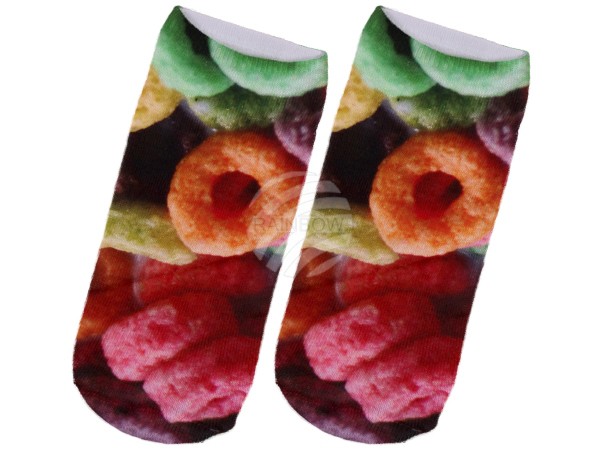 SO-83 Motiv Socken Design:Cerealien Farbe: multicolor