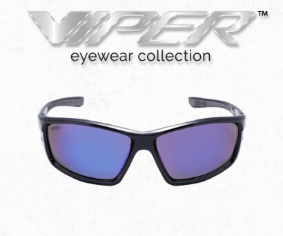 Viper Eyewaer Collection Sonnenbrille und Logo