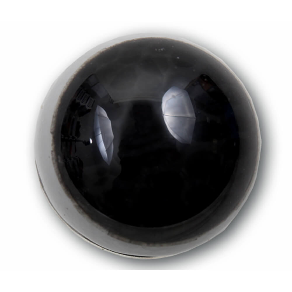 A-ch23 Chunk Button Design: unifarben Farbe: schwarz