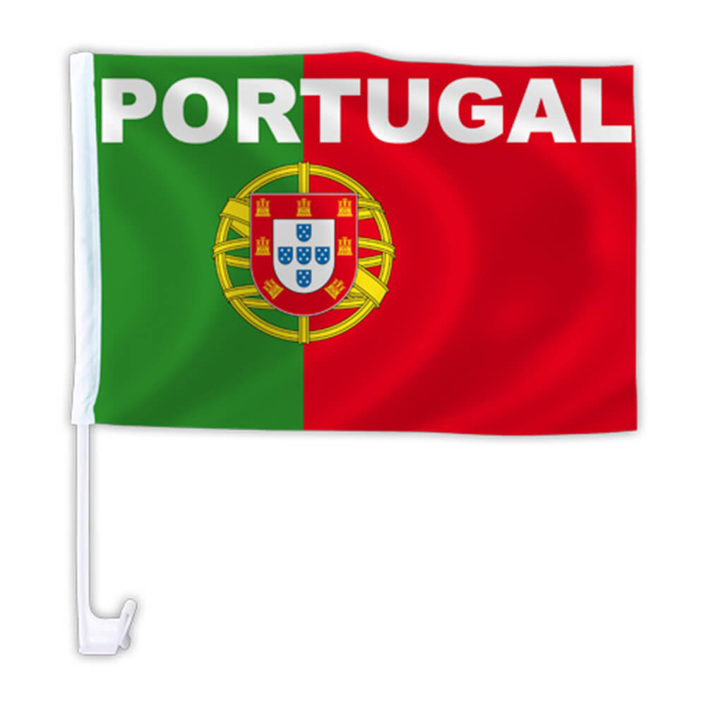 AFL-06 Autoflagge Flagge Portugal 10 Stück ca. 46 x 30 cm