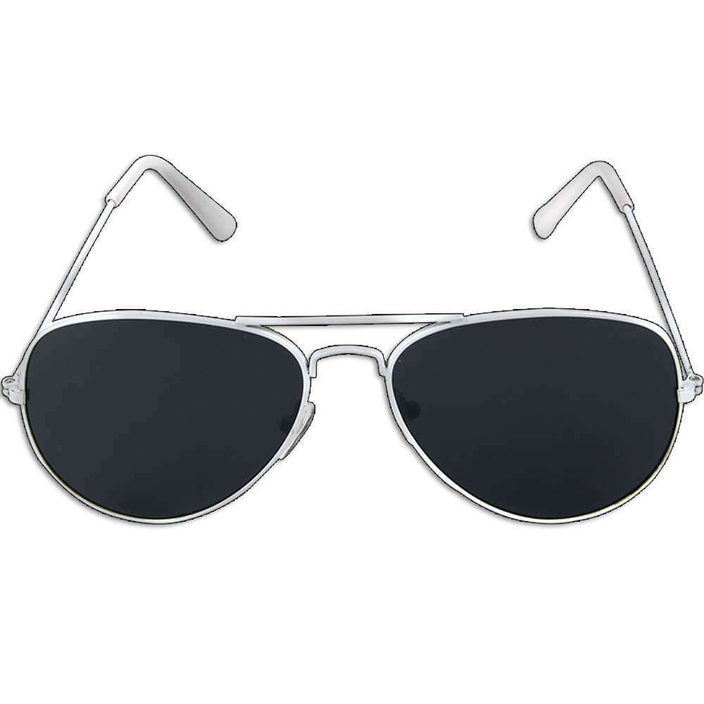 V-705e VIPER Damen und Herren Sonnenbrille Form: Pilotenbrille Farbe: weiß