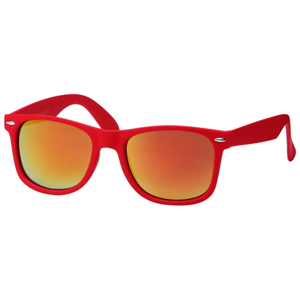 V-1074 VIPER Damen und Herren Sonnenbrille Form: Vintage Retro Farbe: rot oder weiß mit Verzierung