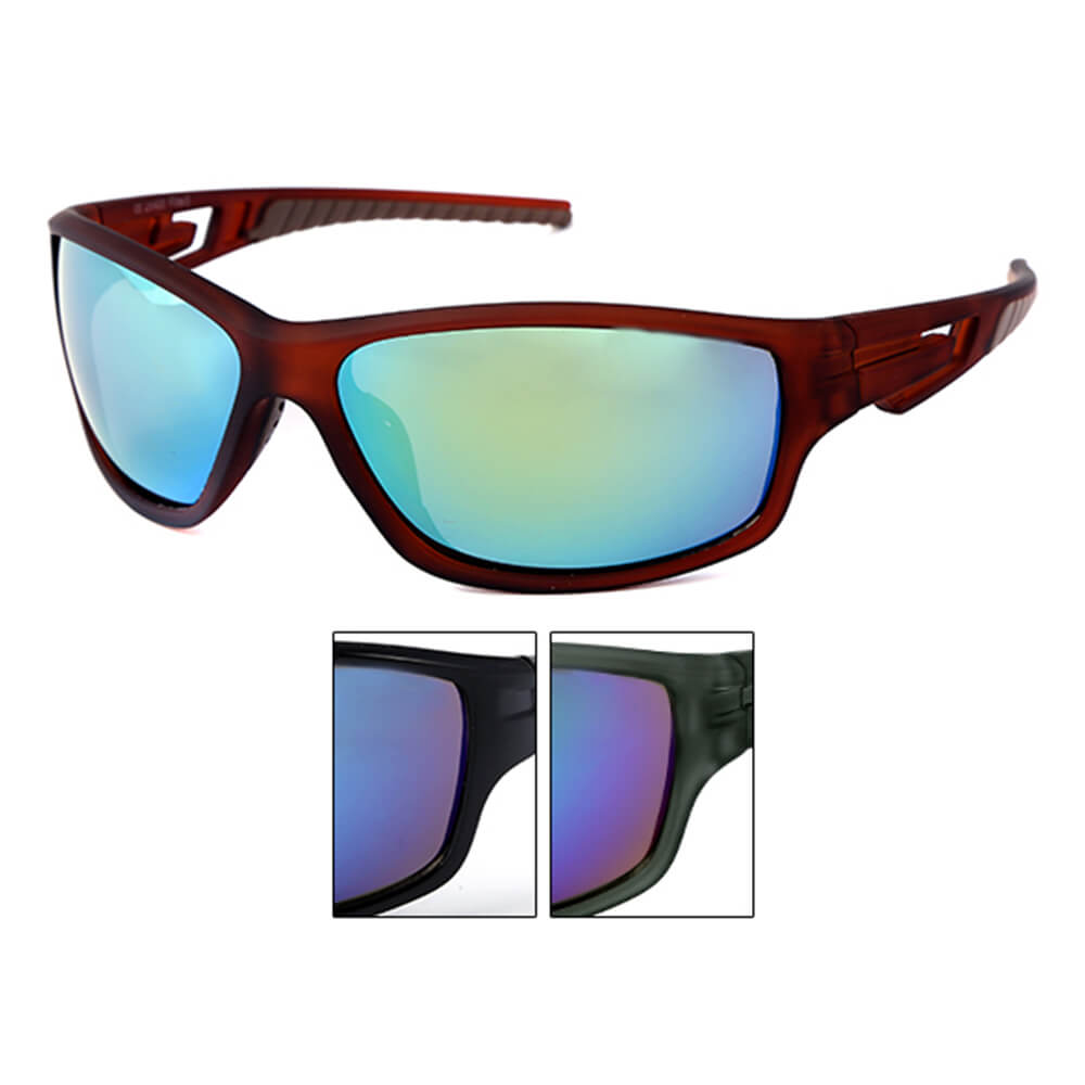 LOOX-120 LOOX Sonnenbrille Verona Sportbrille mit Gummierung am Bügel
