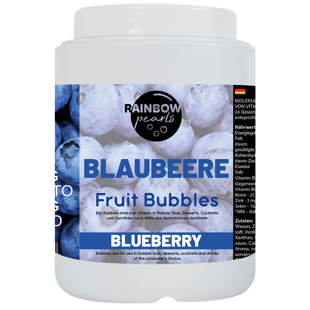 B-002 EU Premium Fruit Pearls 1 x 2,0 kg Blaubeere