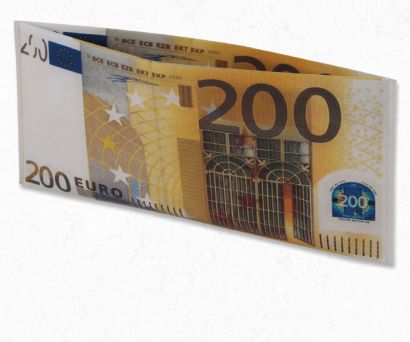 Geldbeutel 200 Euro Schein