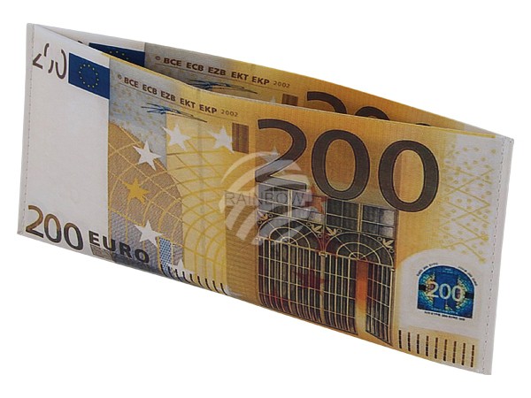 BT-172 Designer Geldbörsen Portemonnaies "200 EURO Schein"