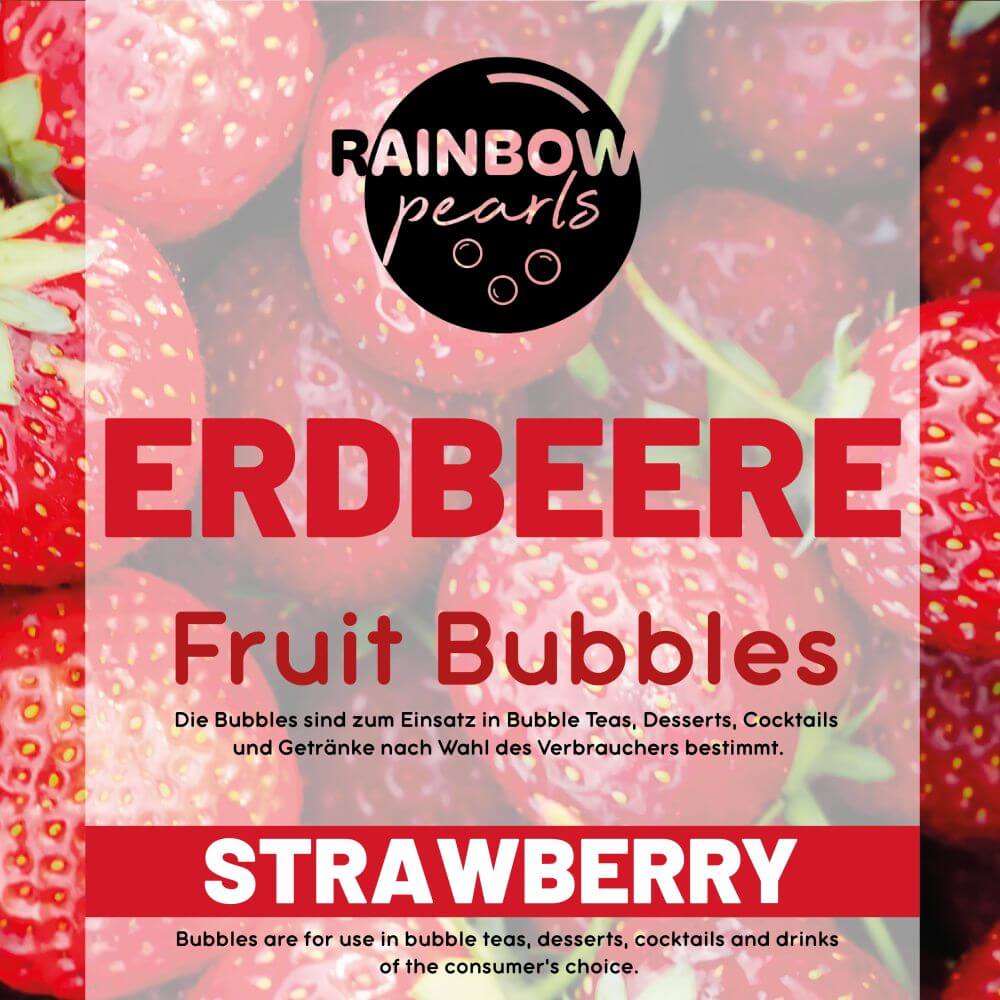 B-003 EU Premium Fruit Pearls 1 x 2,0 kg Erdbeere