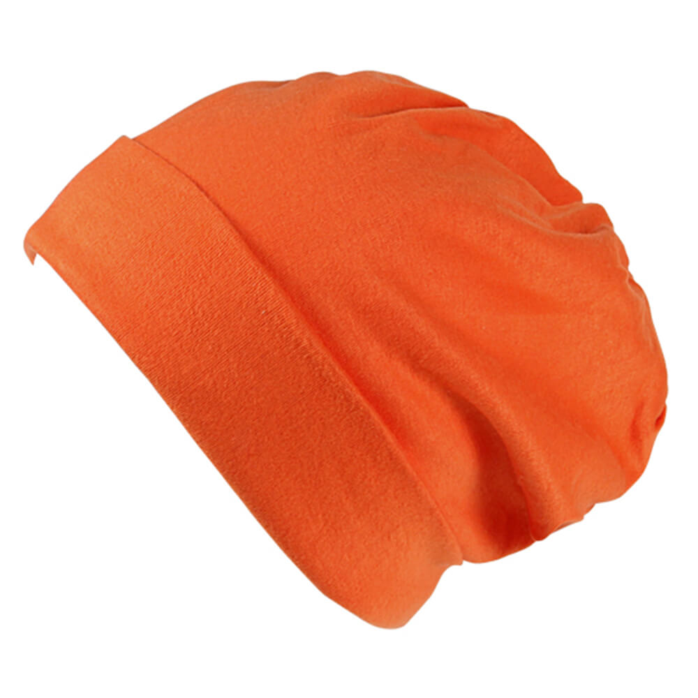 SM-110 Strickmütze Form: Long Beanie, Slouch Farbe: orange