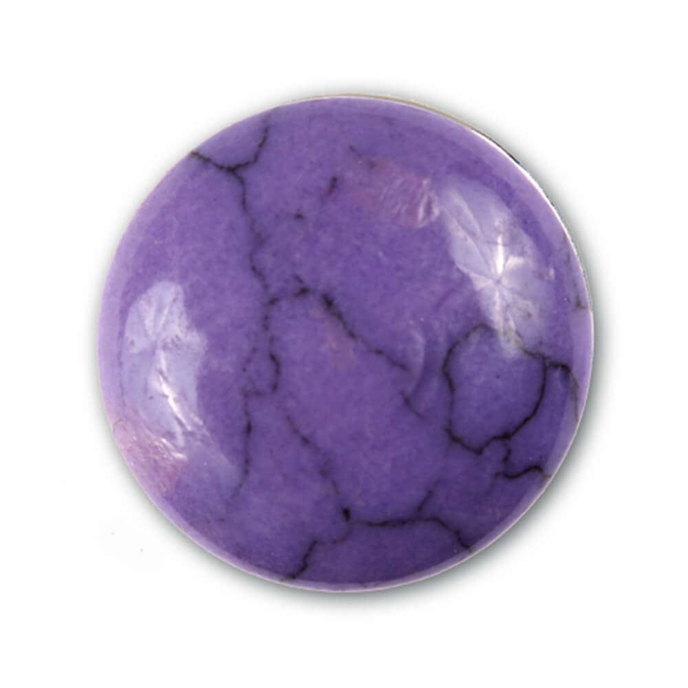 A-ch61 Chunk Button Design: Natursteinoptik Farbe: lila