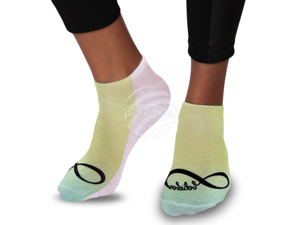SO-40 Motiv Socken Design:Infinity Farbe: schwarz