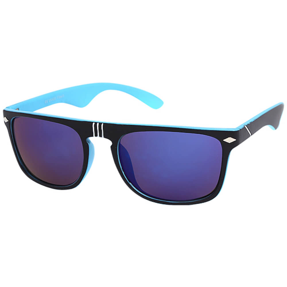 V-1211 VIPER Damen und Herren Sonnenbrille Form: Vintage Retro Farbe: innen Farbsortierung, aussen schwarz