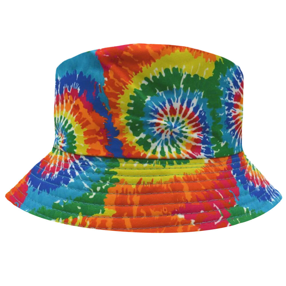 SOH-012 Bucket Hat  Wendehut Fischerhut Anglerhut Motiv: Rainbow