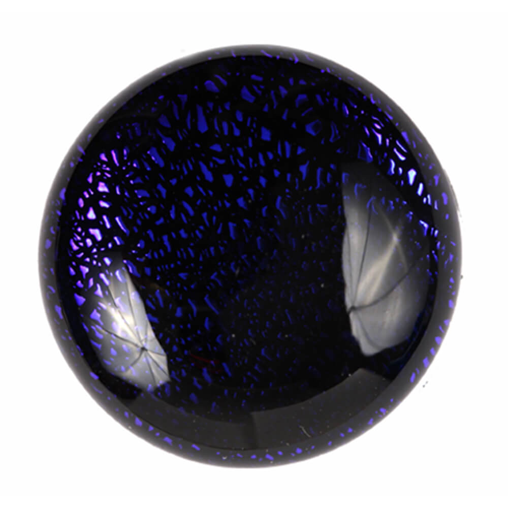 A-ch129 Chunk Button Design: Glitzernd Farbe: blau lila