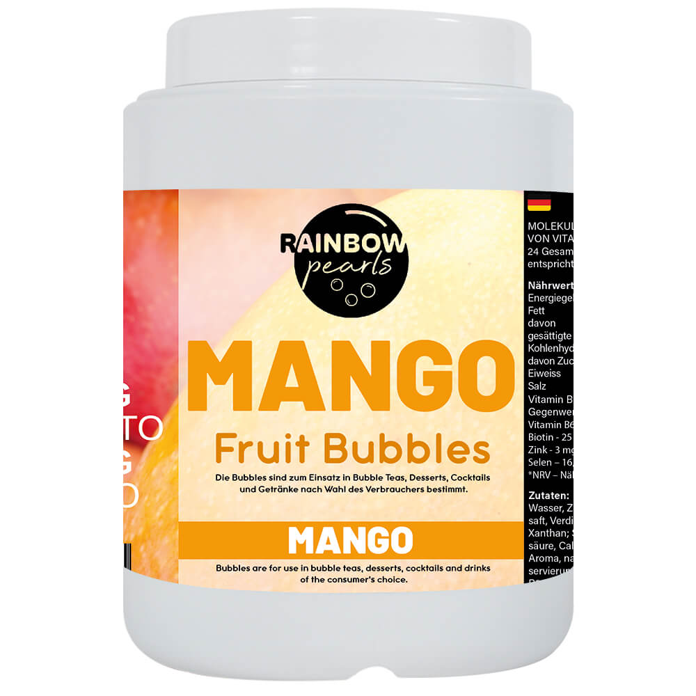 B-008 EU Premium Fruit Pearls 1 x 2,0 kg Mango