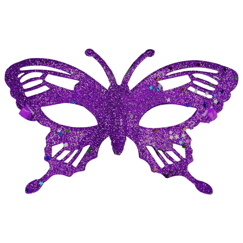 MAS-mix14 Maske Masken Karneval Fasching Schmetterling lila