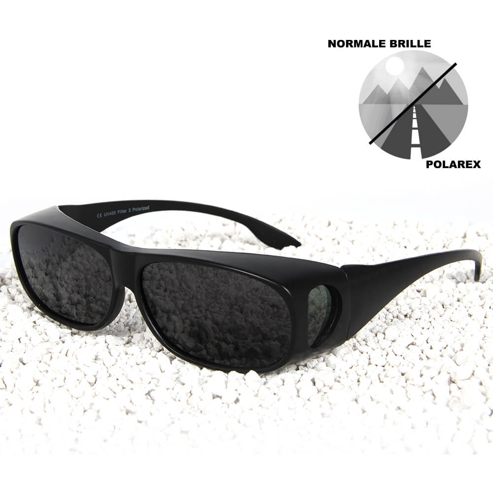 POG-006 polarisierte Overglasses Fit Over Sonnenbrille Überziehbrille sortiert
