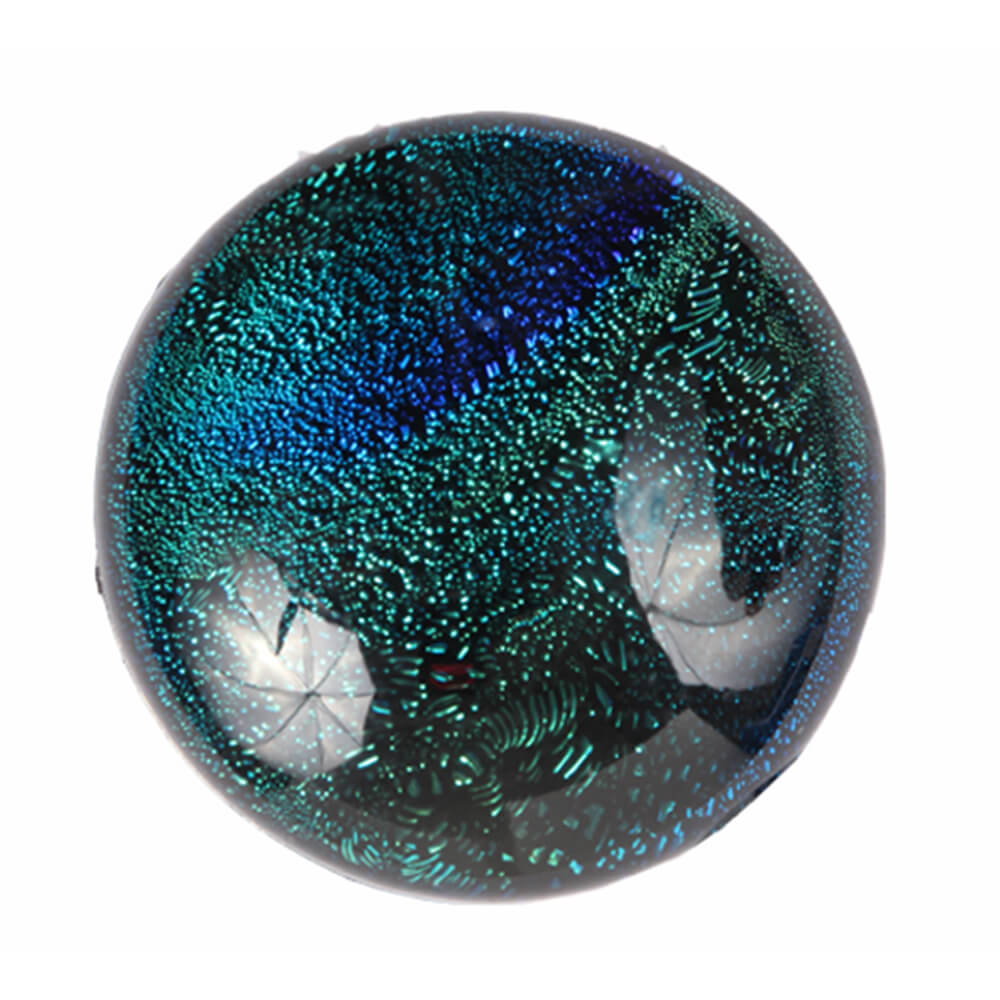 A-ch136 Chunk Button Design: Glitzernd Farbe: türkis blau